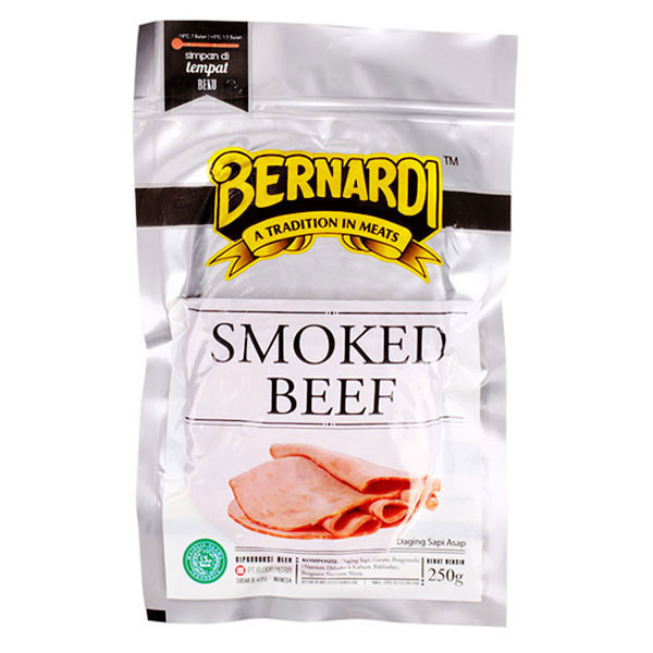 Jual BERNARDI SMOKED BEEF 250 GR | Shopee Indonesia