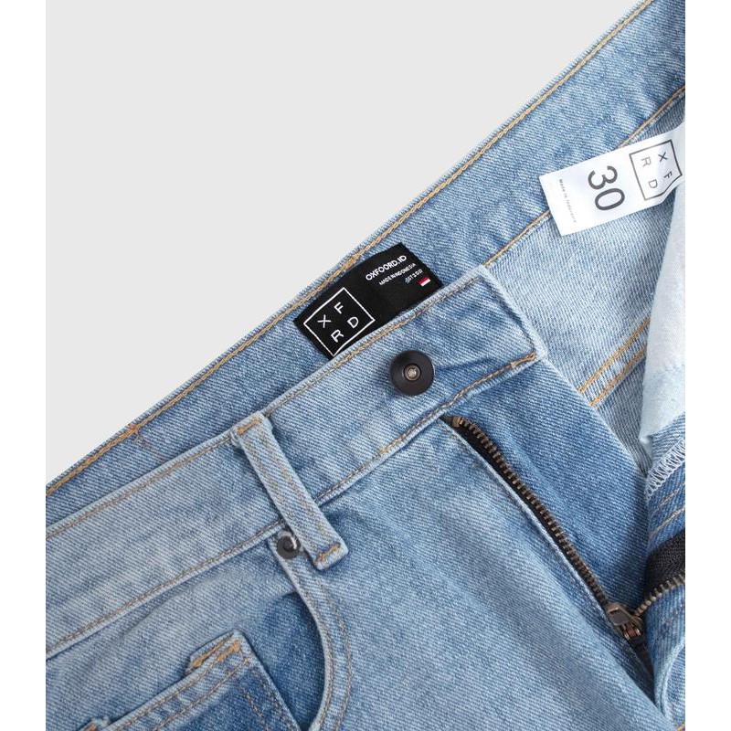 Jual Wearon- Tidy Jeans Washed Blue Fade | Shopee Indonesia