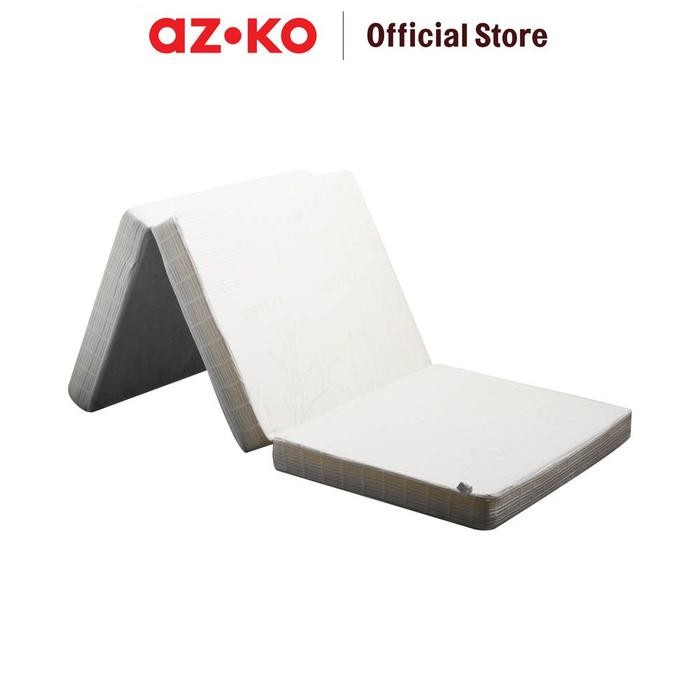 Jual AZKO Sleeplite 79X190.5X10 cm Trifold Kasur Lipat Portable - Putih ...