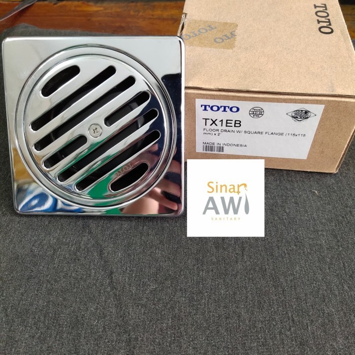 Jual TX1EB / FLOOR DRAIN TOTO /SARINGAN KAMAR MANDI Sinar awie baru ...