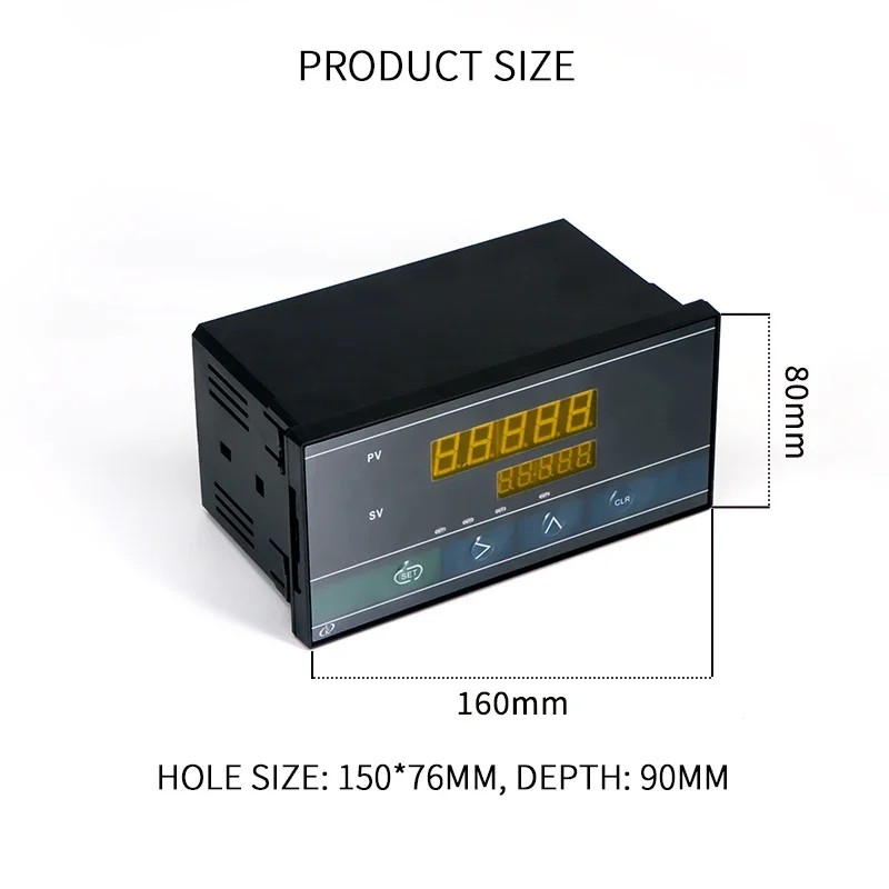 Jual Load Cell Sensor + Indicator Display,Test Compression Force Weight ...