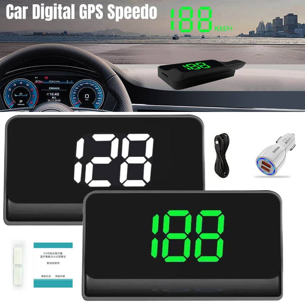 Jual Mobil Digital GPS Speedo GPS Detektor Kecepatan Kaca Depan ...