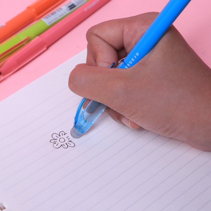 Bantex Pena 0.5 mm / Erasable Gel Pen Model Tutup Tinta Hitam Bisa Dihapus BG1118 (3)