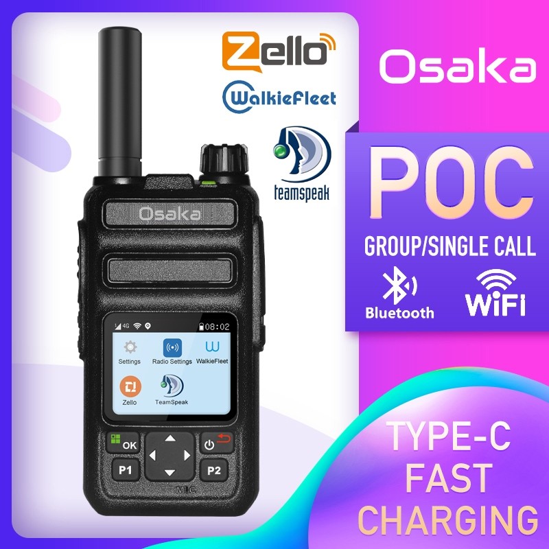 Jual HT POC APK 4G JARAK-JAUH ZELLO-WALKIE FLEET | Shopee Indonesia
