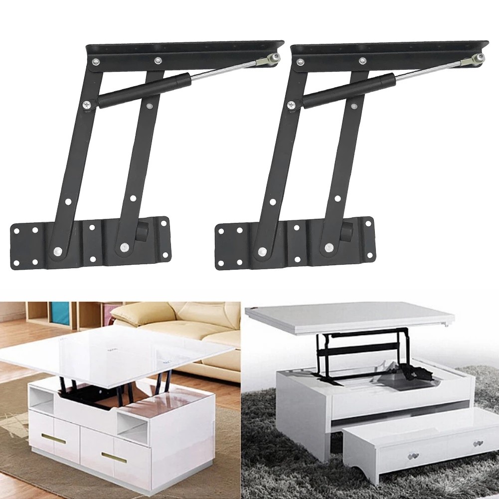 Jual 2Pcs Heavy Duty Steel Practical Lift Up Coffee Table Mechanism ...