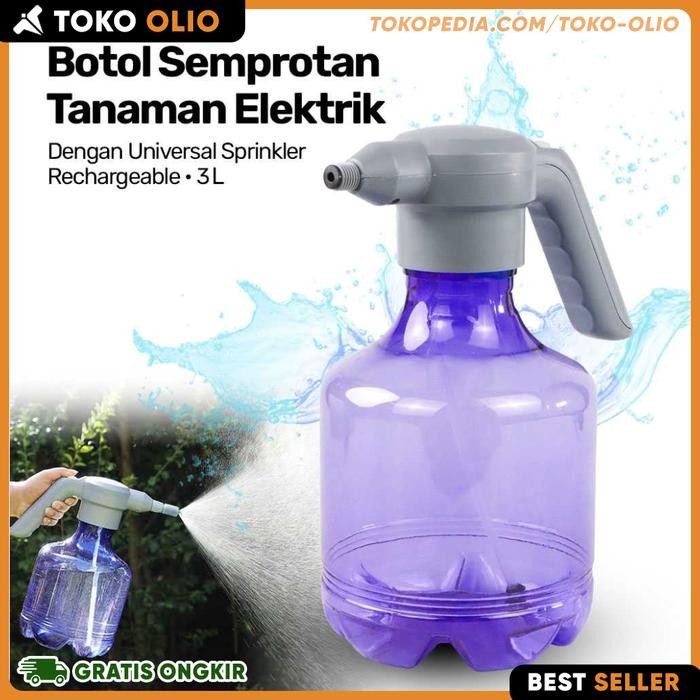 Jual Botol Semprotan Air Siram Tanaman Otomatis 3L - Spray Racun Rumput ...