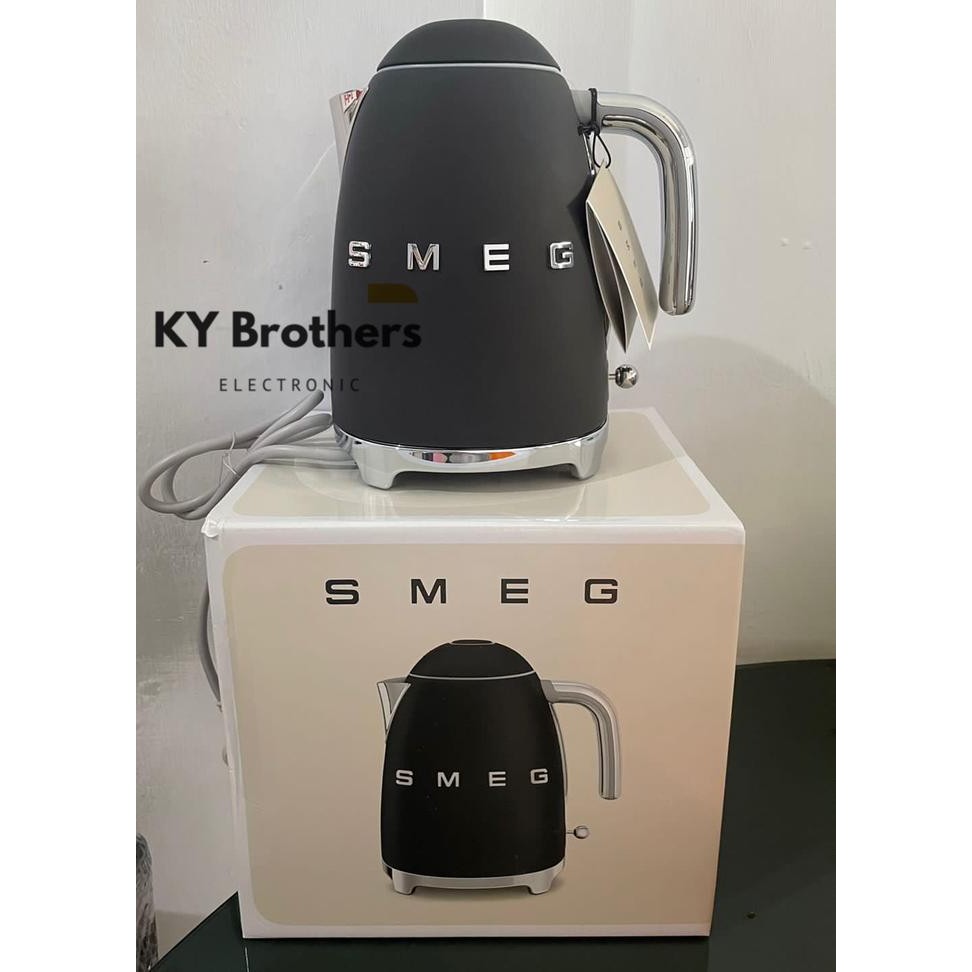 Jual SMEG TOASTER 2 SLICE & KETTLE MATTE BLACK - PEMANAS AIR | Shopee ...