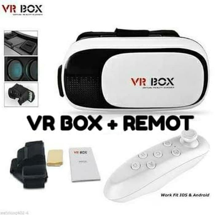 Jual Virtual Reality Gear Box 02 with Bluetooth Remote Controller ...