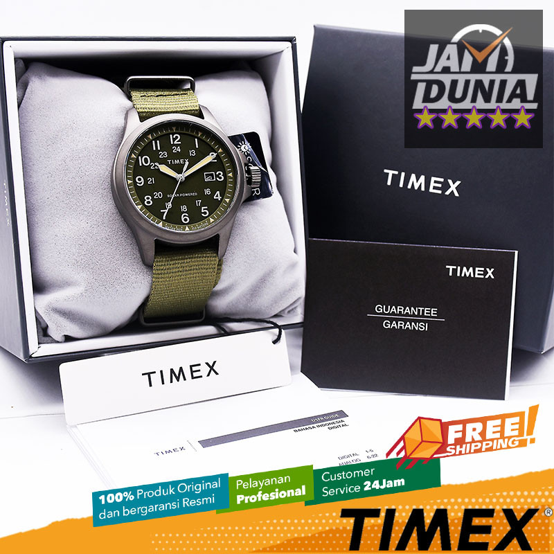 Jual JAM TANGAN PRIA TIMEX ORIGINAL EXPEDITION FIELD POST SOLAR ...