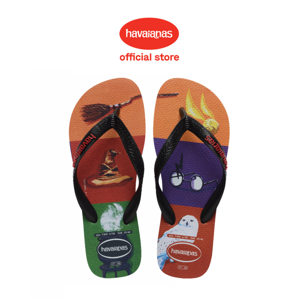 Jual [ONLINE EXCLUSIVE] Havaianas 1069 - Harry Potter Black/Black ...