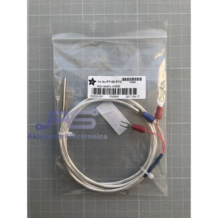 Jual PLATINUM RTD SENSOR - PT100 - 3 WIRE 1 METER LONG | Shopee Indonesia