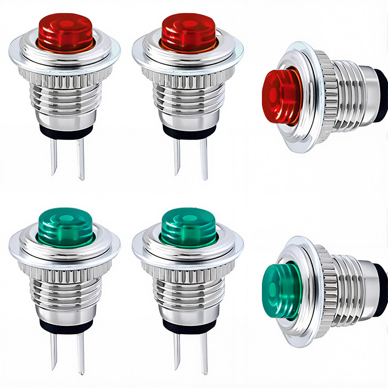 Jual IMPORT 5/20/100PCS 2pin Micro Button Switch 8MM 0.5A 250V AC Reset ...