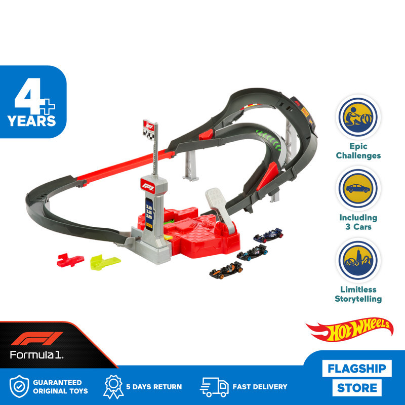 Jual Hot Wheels Racing Formula 1 Sprint Race Circuit - Mainan Trek ...