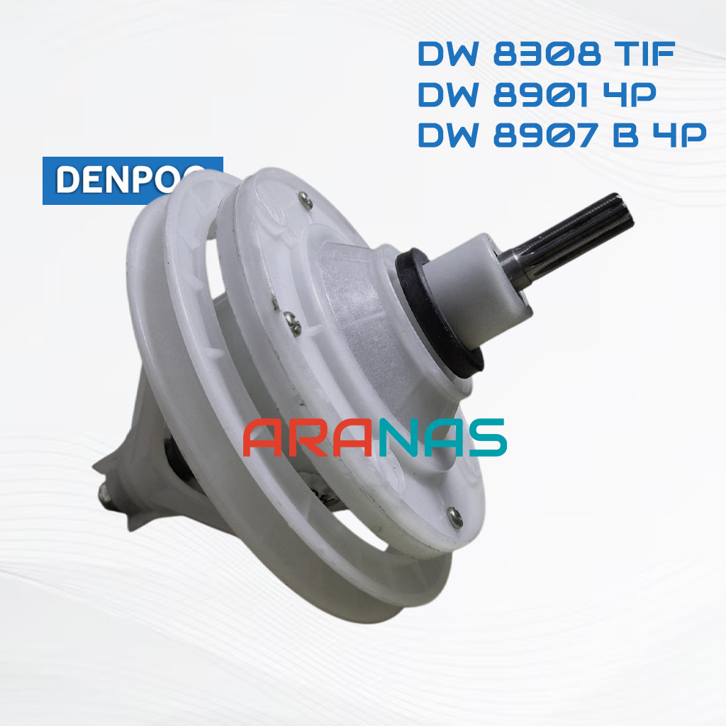 Jual GEAR BOX DENPOO 8 Kg DW 8308TIF 8901 8907B 4P GIR BOK Pully ...