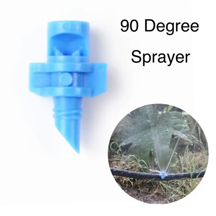 Jual PREMIUM Micro Jet Sprayer 90 Degree Sprinkler Aeroponik Micro ...