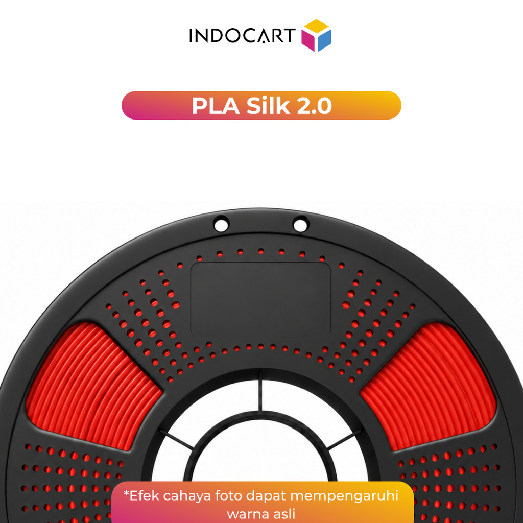 Jual IndoCart 3D Printer Filament IndoCart PLA Silk 2.0 Smoth And Silky ...