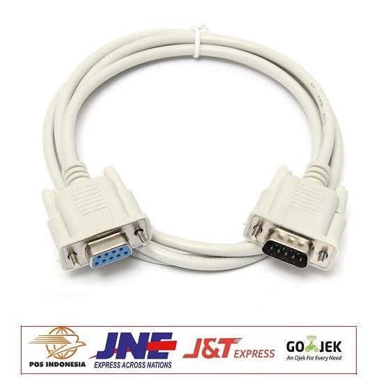 Jual KABEL SERIAL RS 232 DB9 Male-Female 1.5meter | Shopee Indonesia