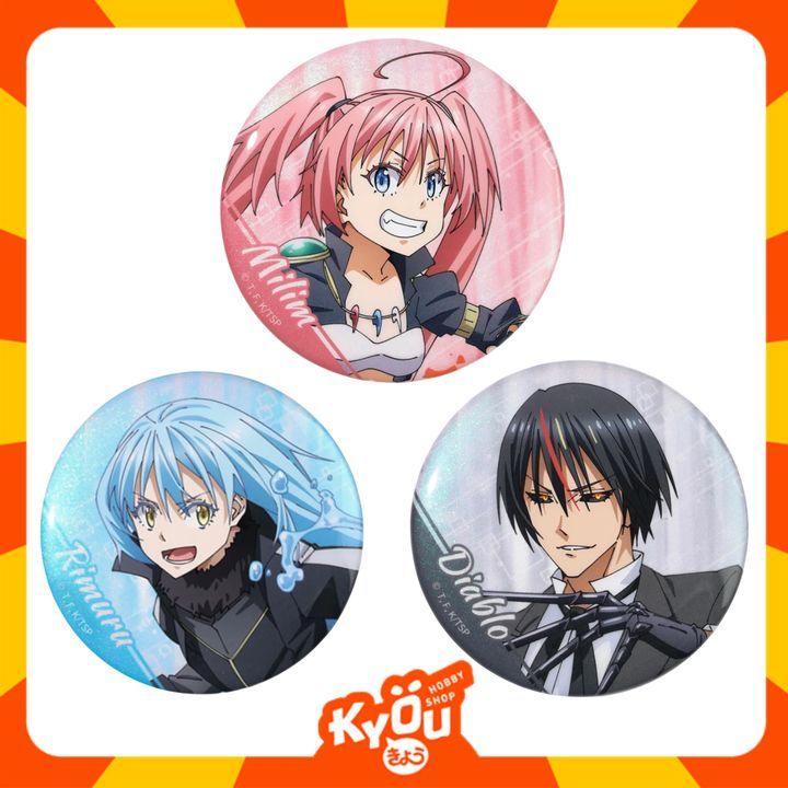 Jual Rimuru - Milim - Diablo Character Artwork Badge - That Time I Got ...