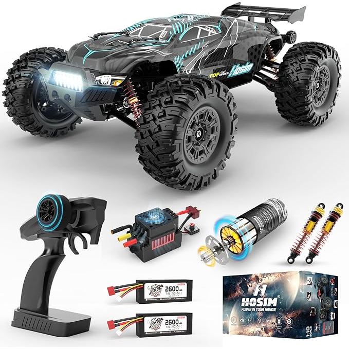 Jual Brushless RC Car for Adults, 68KM/H High-Speed Monster Truck Toy ...