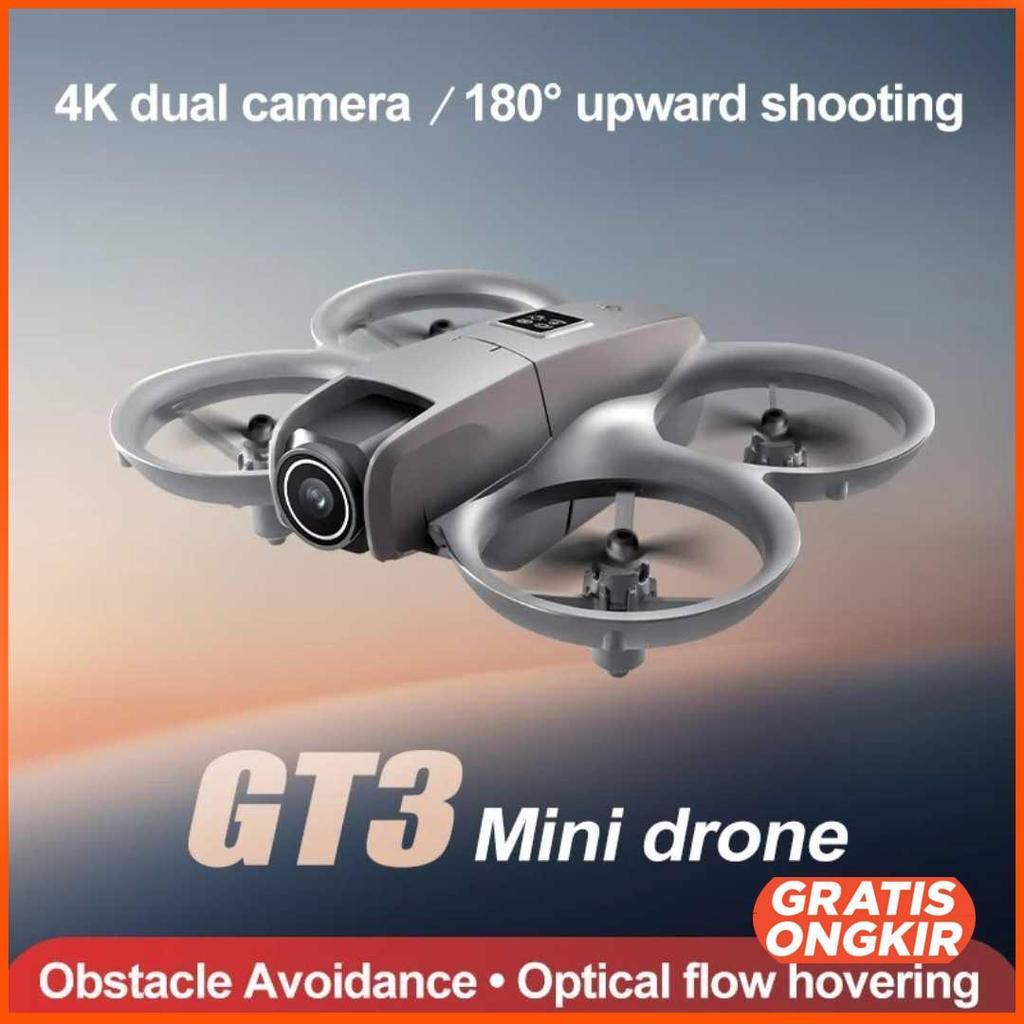 Jual Drone Mini 4K Dual Camera Upward Shooting Obstacle Avoidance - GT3 ...