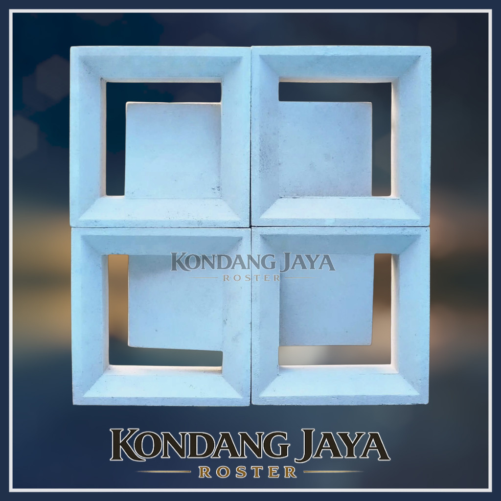 Jual Roster Beton Minimalis – Roster motif, roster putih, roster pagar ...
