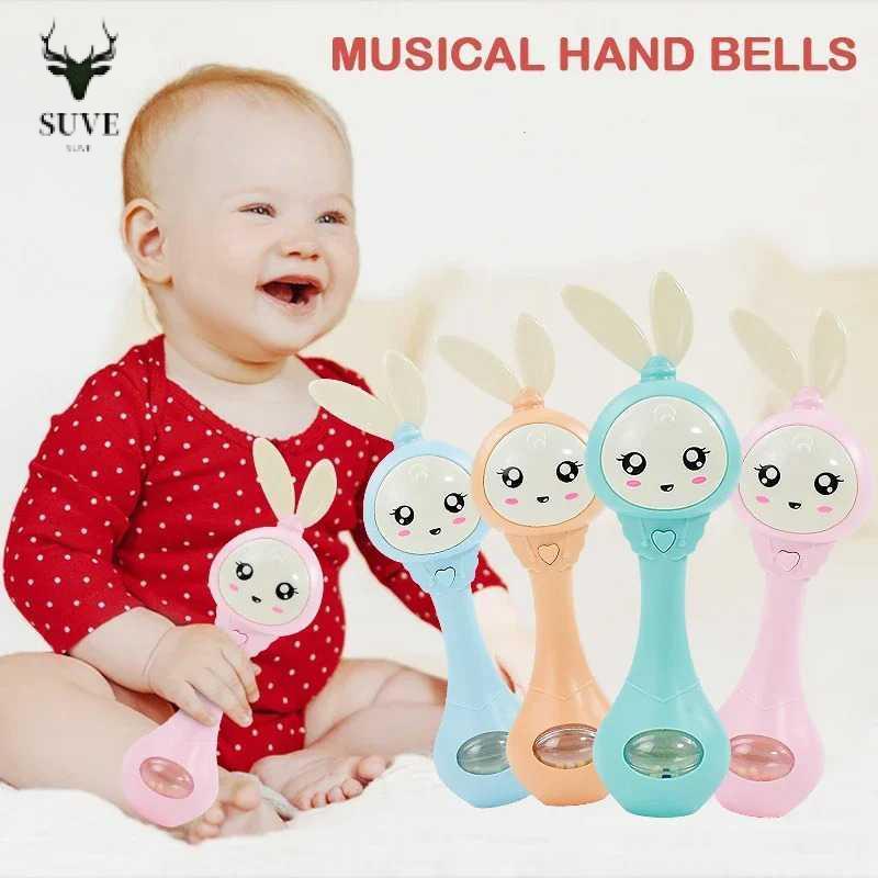 Jual Official Store Mipi Mainan Anak Baby Rabbit Hand Ringing Bell Toy ...