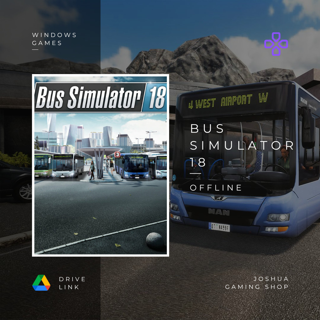 Jual Bus Simulator 18 - PC Game | Shopee Indonesia
