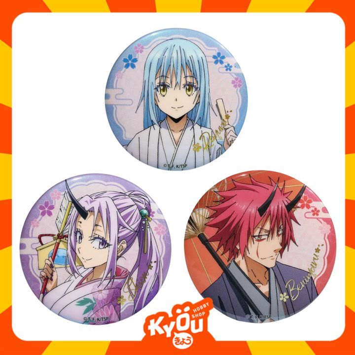 Jual Rimuru - Shion - Benimaru Kimono Ver. Badge - That Time I Got ...