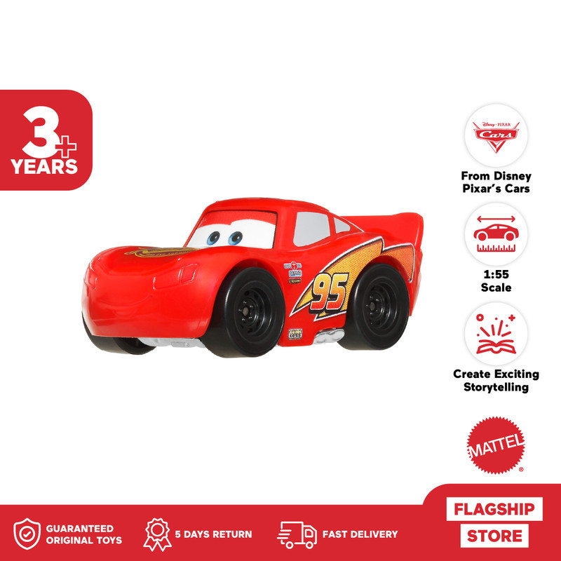 Jual Pixar Cars 1:55 Value Die-Cast Lightning McQueen - Mainan Mobil ...