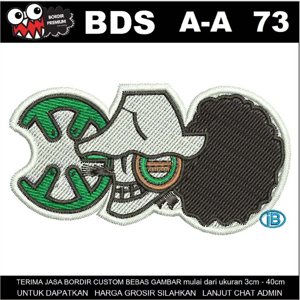 Jual A-A73 EMBLEM PATCH BORDIR SUPER PREMIUM - BDS | Shopee Indonesia