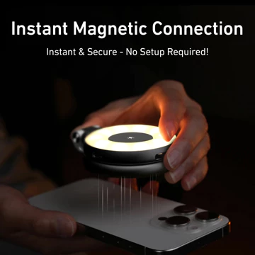 TELESIN Lampu Ring Light Magnetic 3in1 Color Adjustable Length 500mAh S5 BGD 07