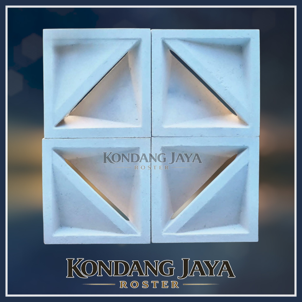 Jual Roster Beton Minimalis – Roster motif, roster putih, roster pagar ...