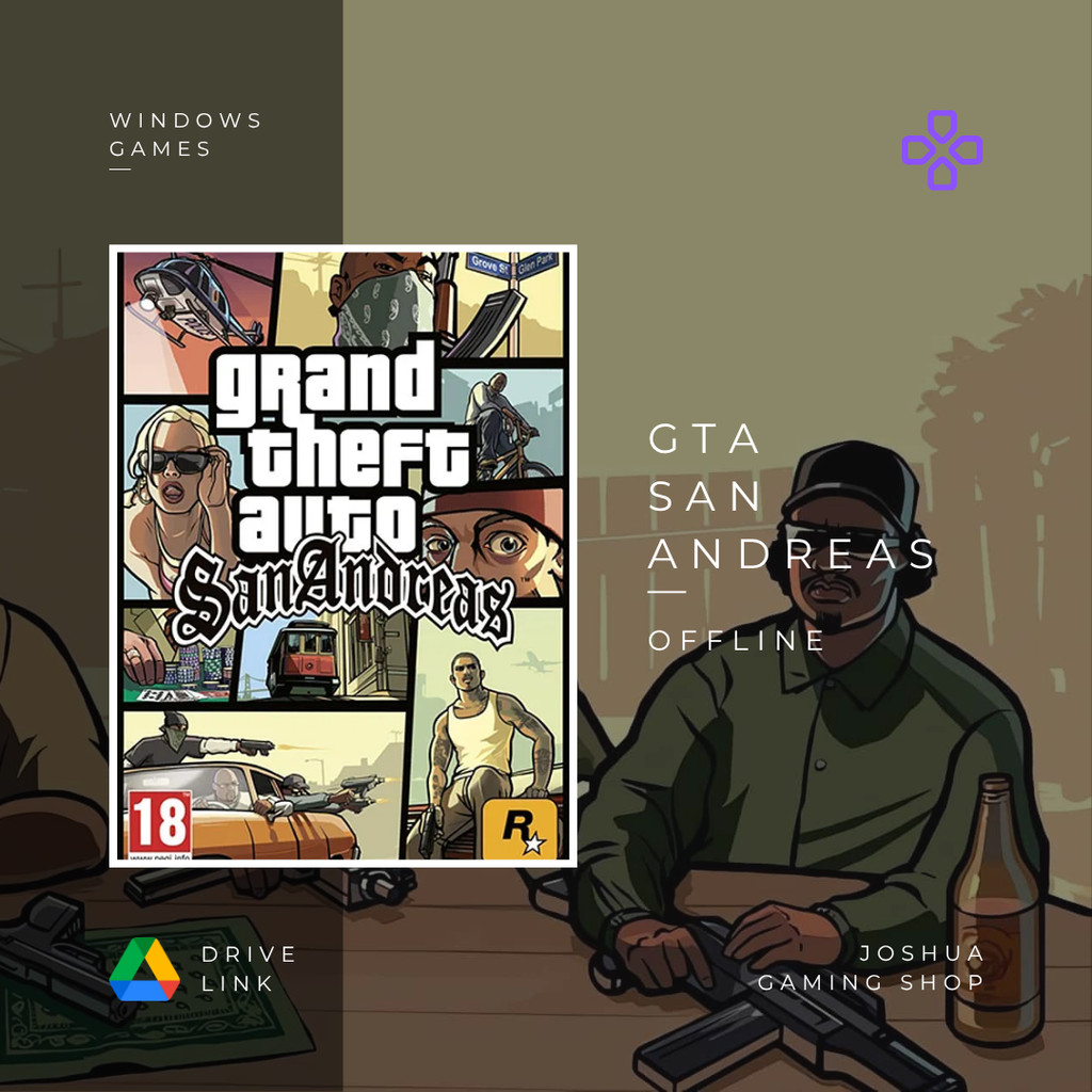 Jual Grand Theft Auto San Andreas - PC Game | Shopee Indonesia