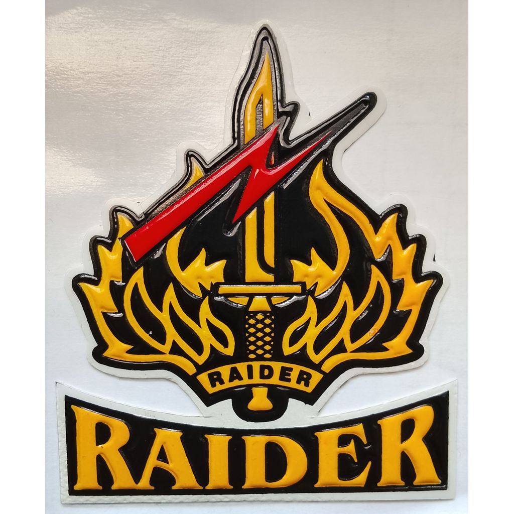Jual Sticker Embos LOGO RAIDER, Sticker LOGO RAIDER Embos | Shopee ...