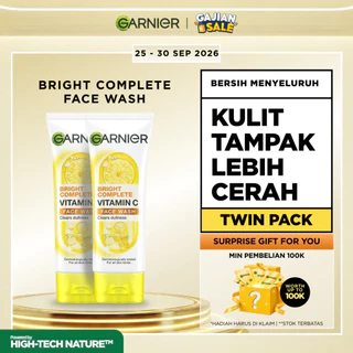 Paket Hemat 2 Garnier Brightening Face Wash 100ml