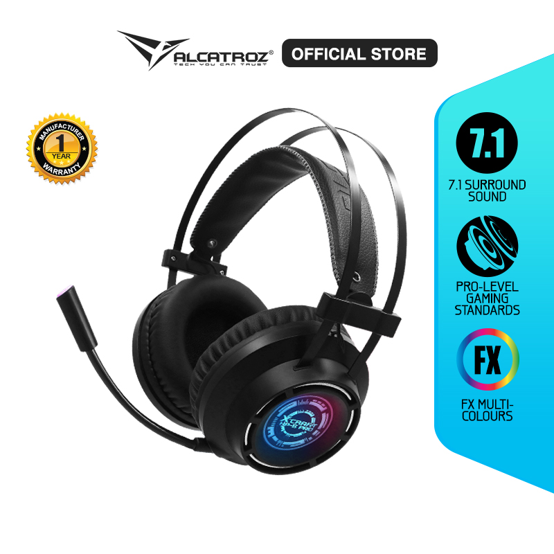 Jual Headset Gaming Alcatroz X Craft HP 5 PRO 7.1 Surround