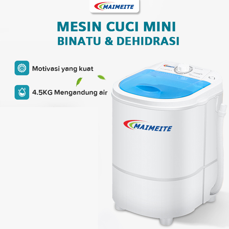 Jual MAIMEITE Mini Washing Machine Mesin Cuci Mini Hemet Energi 4.5KG