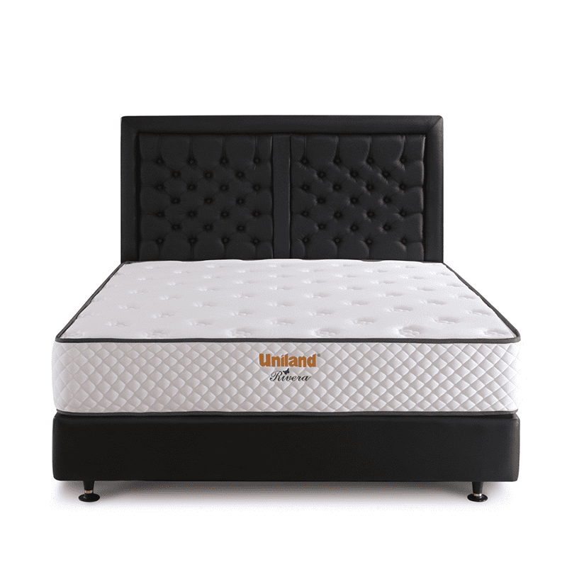 Jual Uniland Springbed Rivera Brilliant Firmtop Full Set Spring Bed
