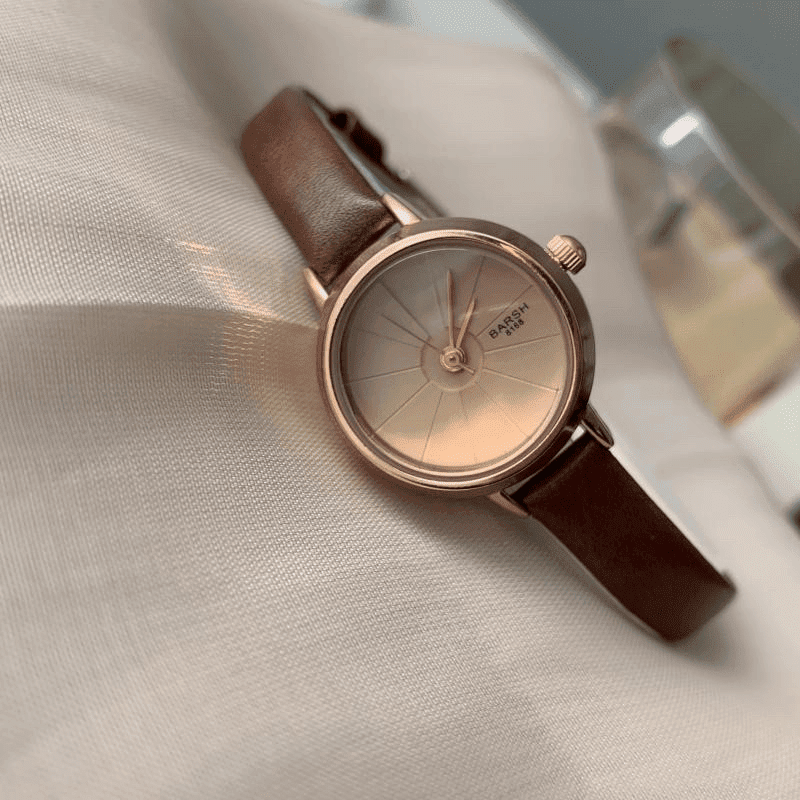 Product image Barbee Jam Tangan Wanita Analog Barsh Versi Korea Vintage JS627