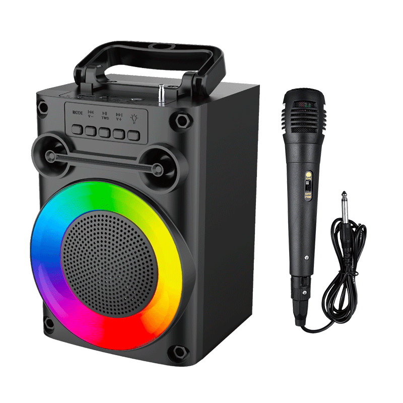 Jual 【PRO BASS】Speaker Bluetooth Karaoke Protable Super Bass Polytron