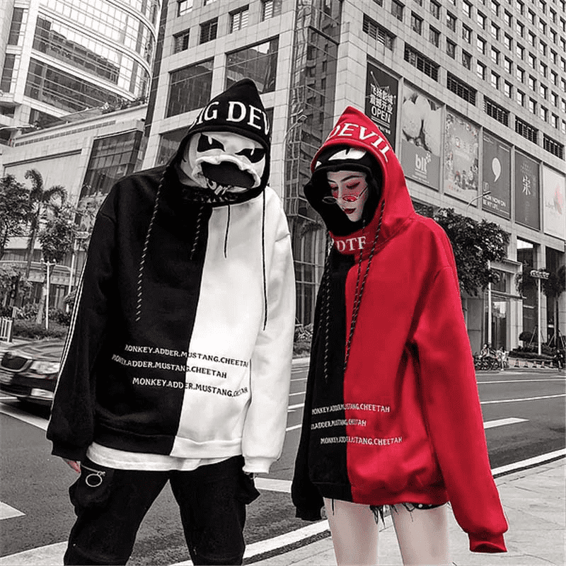Jual Do The Flow Hoodie Big Devil Pullover Shopee Indonesia