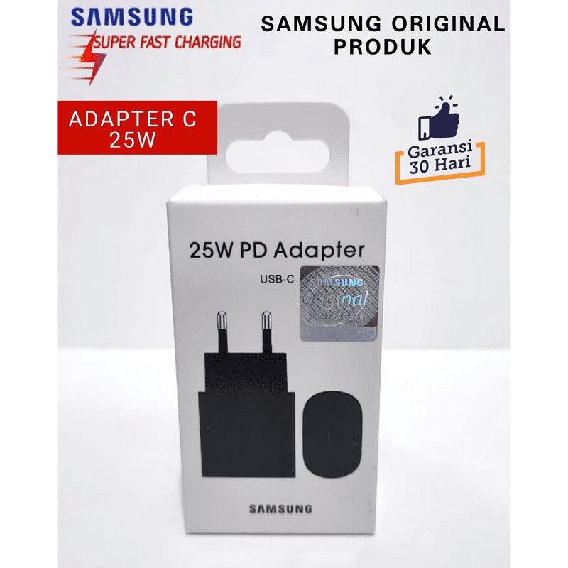 Jual Kepala Charger Samsung Original 25w Adaptor Usb C Super Fast