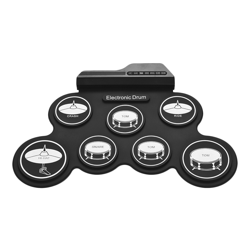 Jual Rixton Digital Portabel Drum Roll Drum Elektronik Perkusi Portabel
