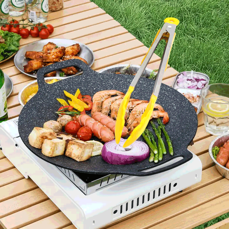 Jual Wajan Panggangan Grill Pan Korea Datar Anti Lengket Ukuran 34cm