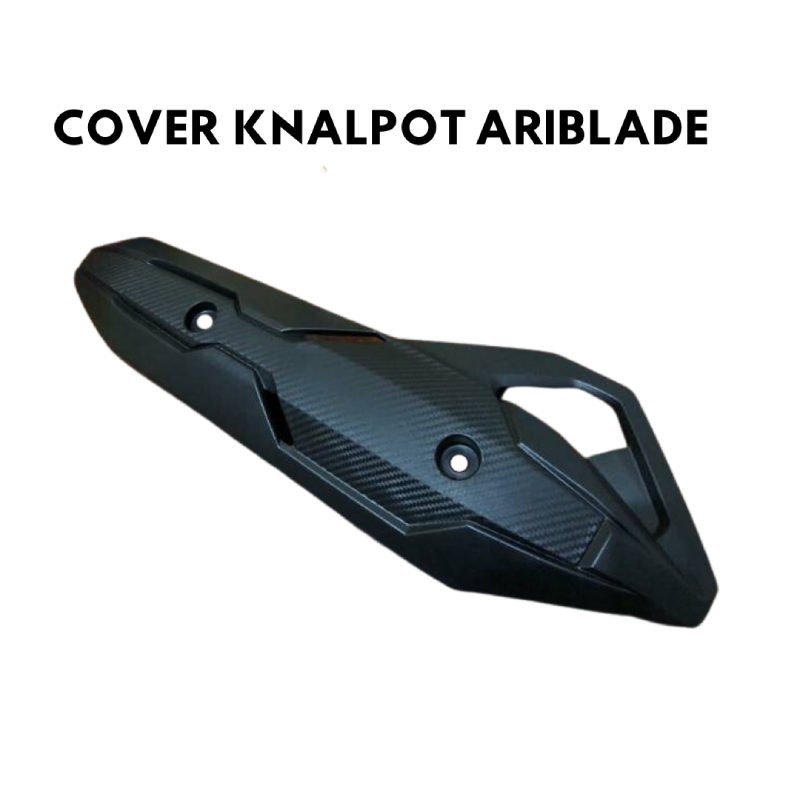 Jual Pelindung Knalpot Tutup Tameng Cover Knalpot Airblade Carbon Original Vietnam Pnp Vario 125 0623