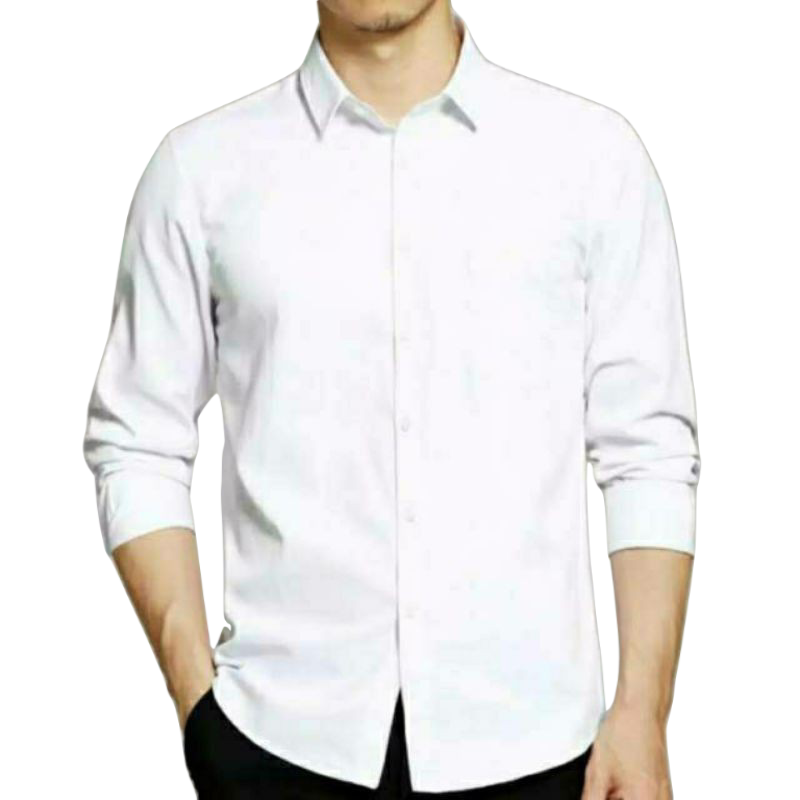 Jual Kemeja Putih Polos | Kemeja Formal | Kemeja Putih Polos Pria