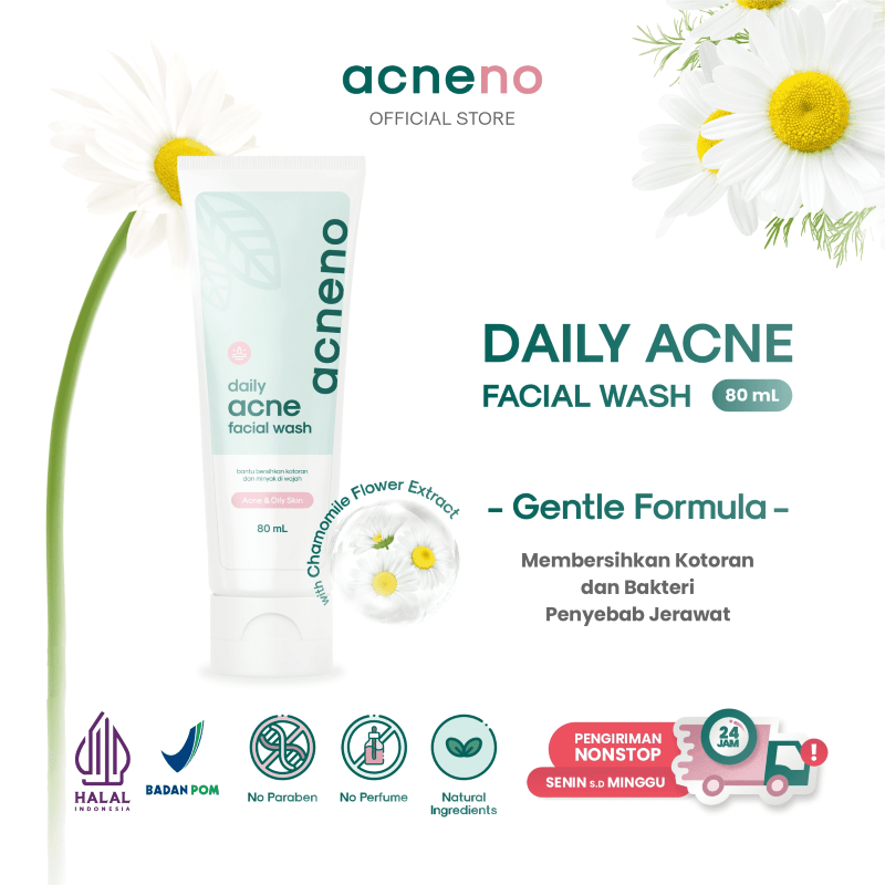 Jual [CLEARANCE SALE] Facial Wash Acneno Sabun Wajah Gentle Aman
