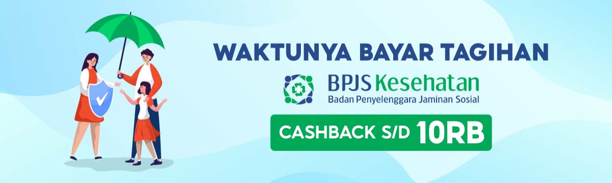 Promo BPJS Kesehatan Cashback s/d 40%