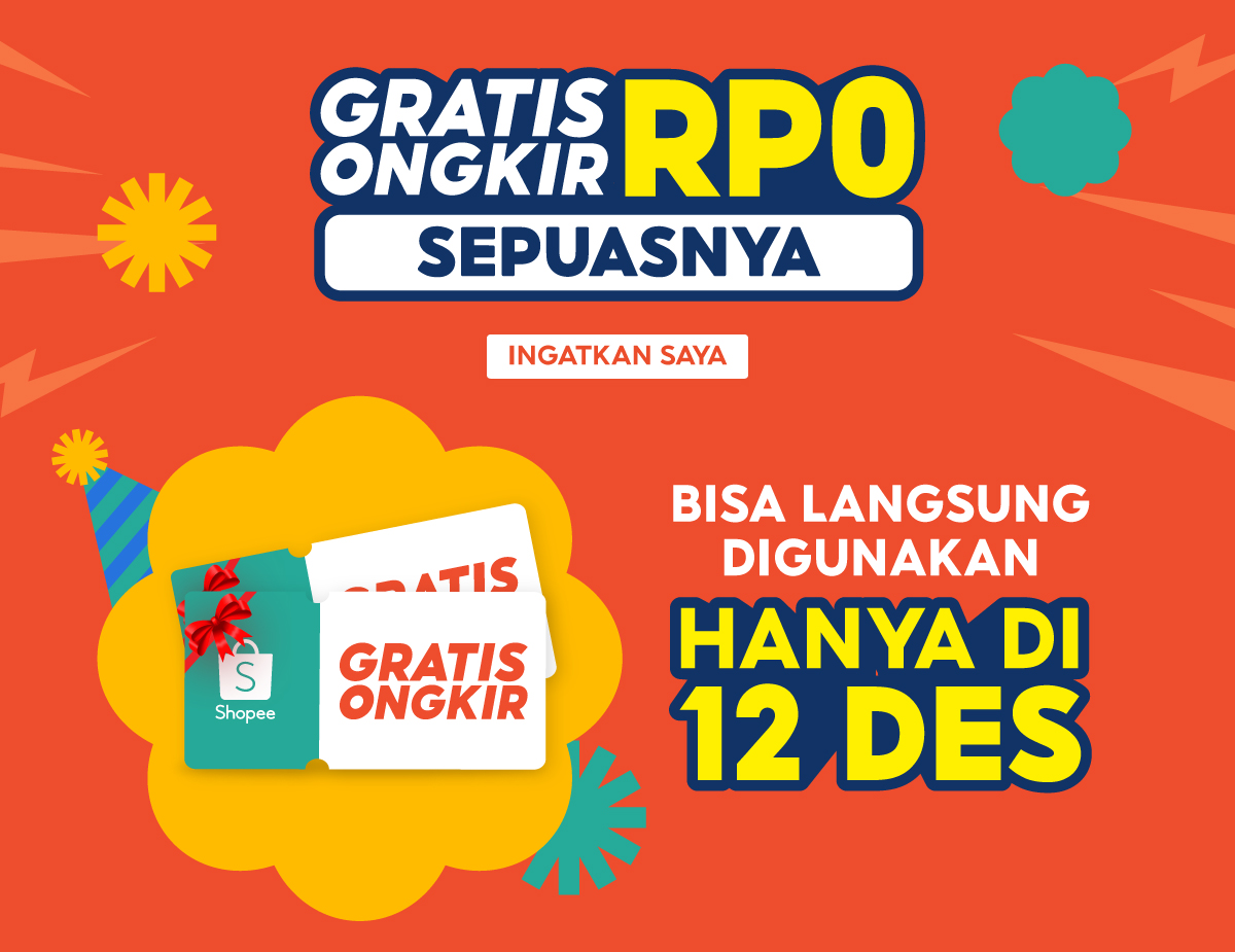 Harbolnas | Shopee 12.12 Birthday Sale | Bonus Akhir Tahun 12M