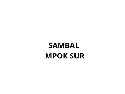 Mpok Sur